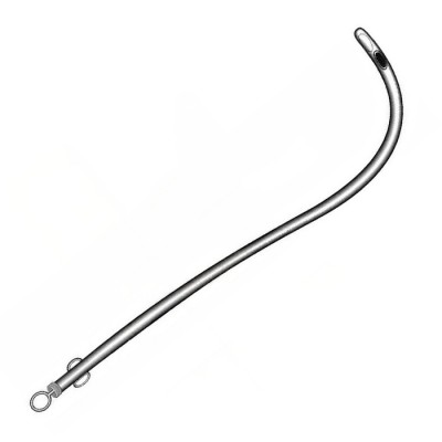 Катетер уретральный металлический Coxeter, 28 см, тип Fig. 14, Surgicon