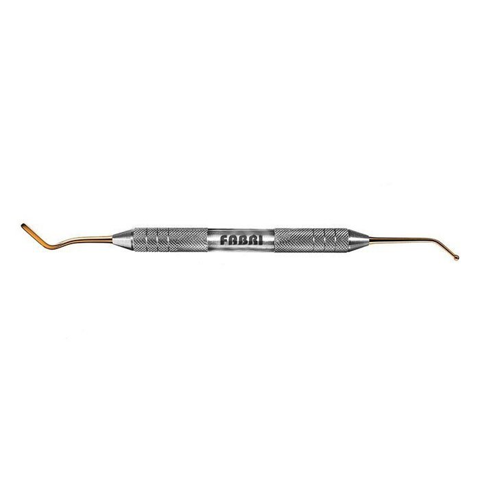 Штопфер-гладилка GOLD F (арт 1304-2,0F TiN) FABRI