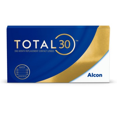 Контактная линза TOTAL30, 3pk (R:=8,4 D:=-02,25)