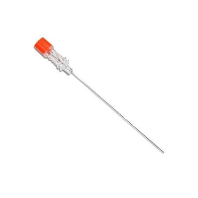 Игла спинальная KD-Fine тип заточки - "Карандаш", 25G 3 1/2, длина 88см, направляющая игла 21G 0,8 х 38мм