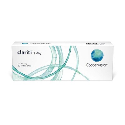 Контактная линза Clariti 1 day, 30pk (R:=8,6 D:=-01,50) Контактная линза Clariti 1 day, 30pk (R:=8,6 D:=-01,50)