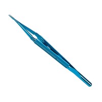 Иглодержатель микрохирургический (3-шарнира) 180 мм, прямой, замок L