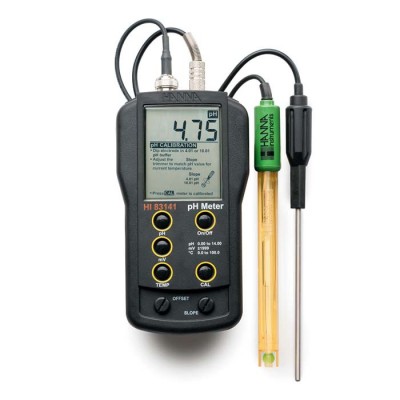 pH-метр HANNA HI 83141 (0,00…14,00 pH, портативный), HANNA Instruments