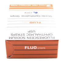 Полоски офтальмологические диагностические Fluo Strips №100