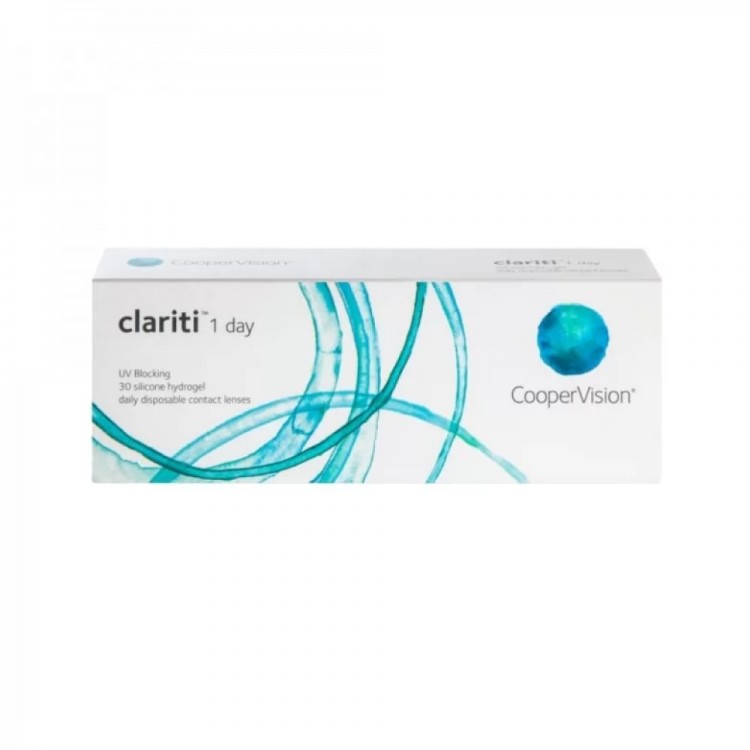 Контактная линза Clariti 1day, 30pk (R:=8,6 D:=-01,75)