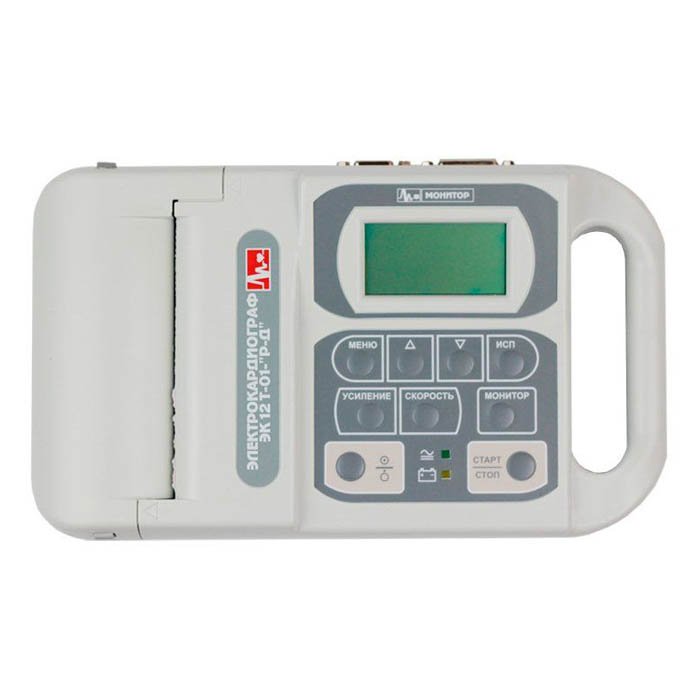 Электрокардиограф ЭК12Т-01-Р-Д с экраном 63 мм НПП Монитор