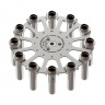 Центрифуга лабораторная Liston C 2201 в комплекте с ротором Si-12-15 (нержавеющая сталь) и бакетами Bi-1-17 (нержавеющая сталь) - 12 шт.