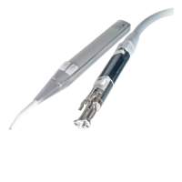 Minilight 3F - пистолет водa-воздух угловой в корпусе из нержавеющей стали со шлангом
