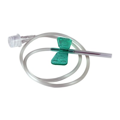 Устройство для вливания в малые вены - игла-бабочка LUER LOCK 21G (0,80х19мм) SFM