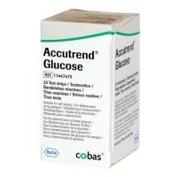 Тест-полоски Аккутренд Глюкоза (Accutrend Glucose) №25