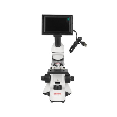Микроскоп школьный Эврика 40х-1280х LCD цифровой, Veber Микроскоп школьный Эврика 40х-1280х LCD цифровой, Veber