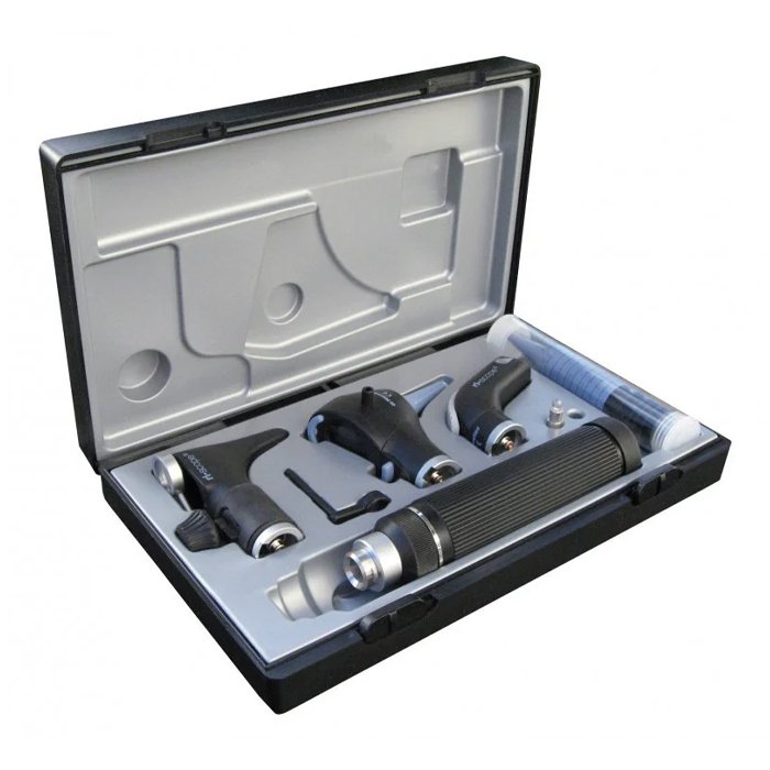 Диагностический набор ri-scope L3(LED 3,5 В/230 В, штекерная рукоятка типа С для акк ri-accu® L 10692) Riester
