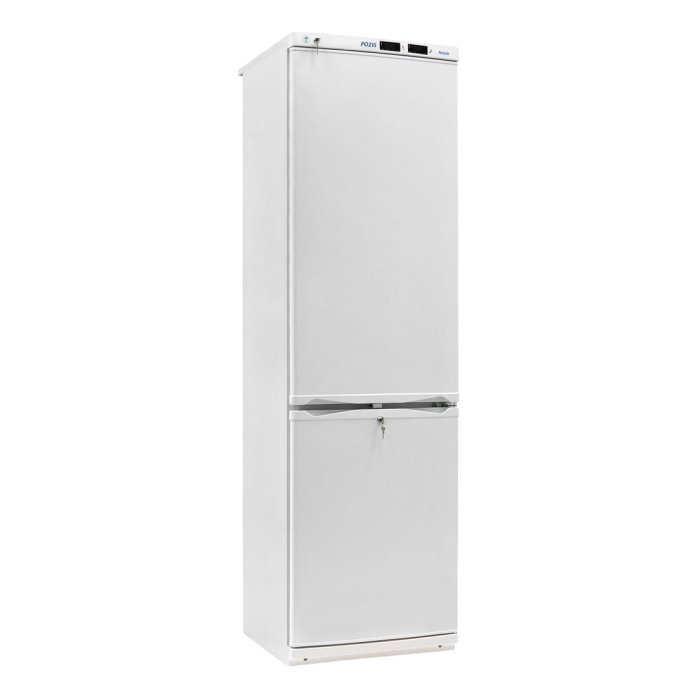 Холодильник комбинированный лабораторный ХЛ-340 ПОЗиС (270/130 л) с металлическими дверями