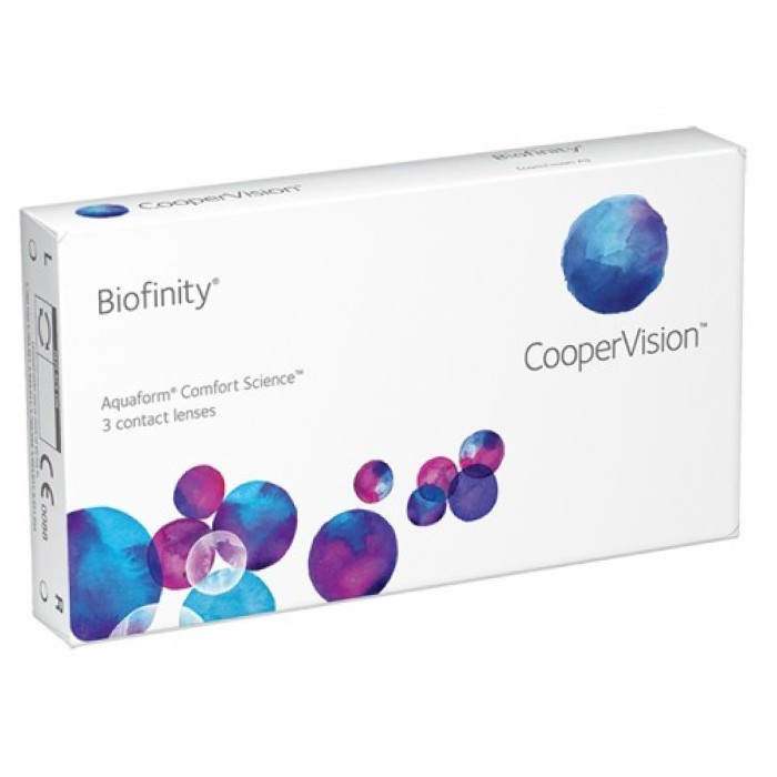 Контактная линза Biofinity, 3pk (R:=8,6 D:=-04,25)