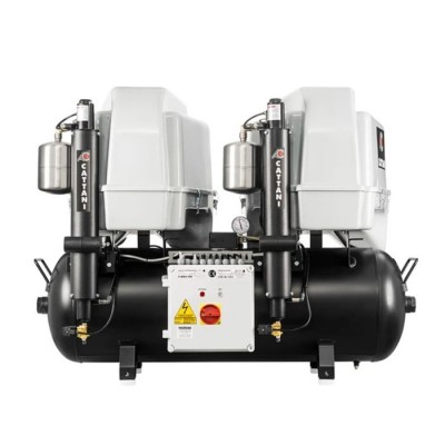 Cattani 100-320 C - безмасляный компрессор для 5-ти стоматологических установок