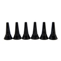 Одноразовая ушная воронка 4 мм, 100 шт./уп. черная для отоскопов e-scope, ri-scope® L1/L2 Riester