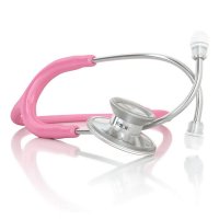 Облегченный стетоскоп Acoustica Deluxe (розовый), MDF