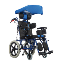 Детская инвалидная кресло-коляска механическая Ortonica Olvia 200 с капюшоном