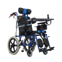 Детская инвалидная кресло-коляска механическая Ortonica Olvia 300 со столиком без капюшона