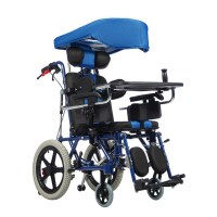 Детская инвалидная кресло-коляска механическая Ortonica Olvia 400 столик и папюшон