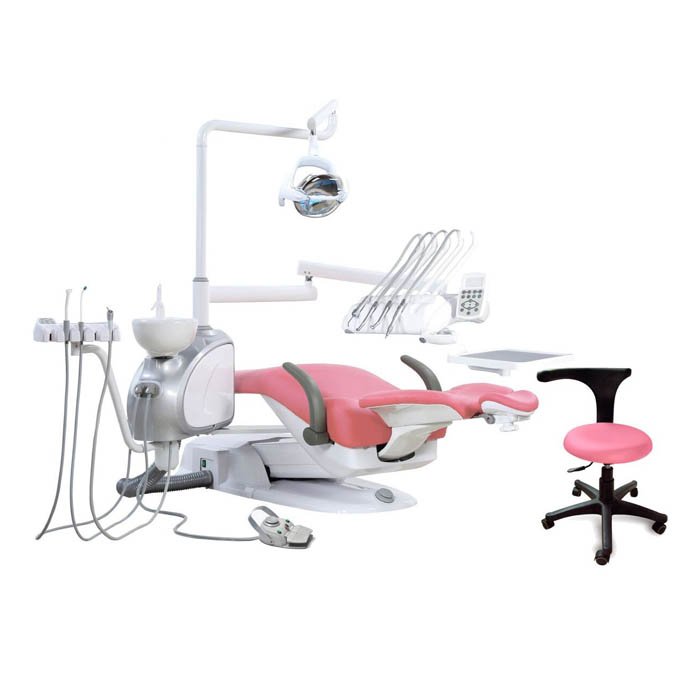 AJ 12 - стоматологическая установка с нижней/верхней подачей инструментов