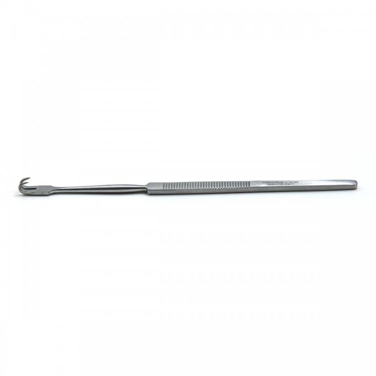 Крючок Sharp, двух зубый, острый, 16 см, Surgicon Крючок Sharp, двух зубый, острый, 16 см, Surgicon