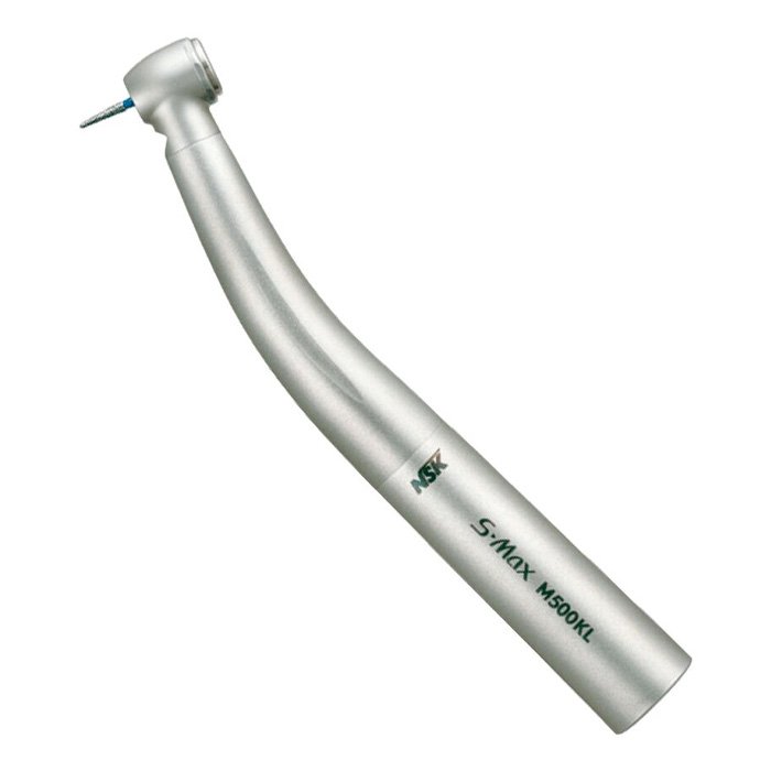 S-Max M500KL - турбинный наконечник с миниголовкой и оптикой, NSK Nakanishi