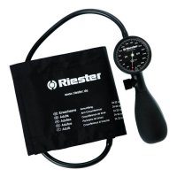 Механический тонометр R1 Shock-proof, черный, 1 шланговый, манжета стандартная (обхват 24-32 см.), Riester