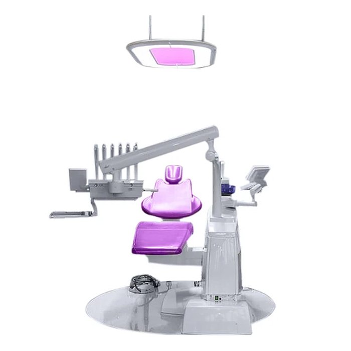 Denta Plus T5.628EL - бестеневой светильник для клиники с диммером, 6 ламп по 54 Вт, D-TEC