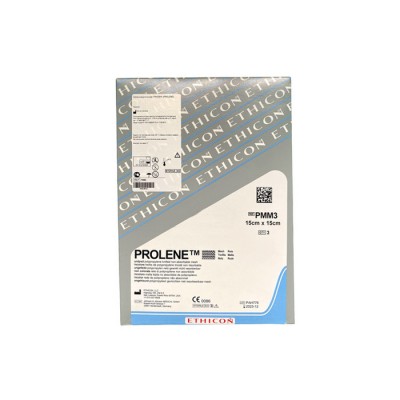 Ethicon ПРОЛЕН хирургическая сетка,  15см x 15см PMM 1шт в коробке