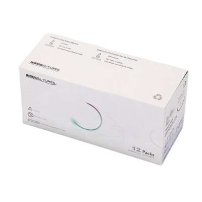 Шовный материал WEGO Polypropylene 4-0 (1,5) 75 см игла колющая 4/8 17 мм, синий 12 шт/уп Шовный материал WEGO Polypropylene 4-0 (1,5) 75 см игла колющая 4/8 17 мм, синий 12 шт/уп