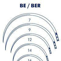 Иглы серии BER-562 изогнутые 3/8 окружности