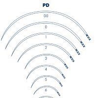 Иглы серии PD-534 изогнутые 3/8 окружности